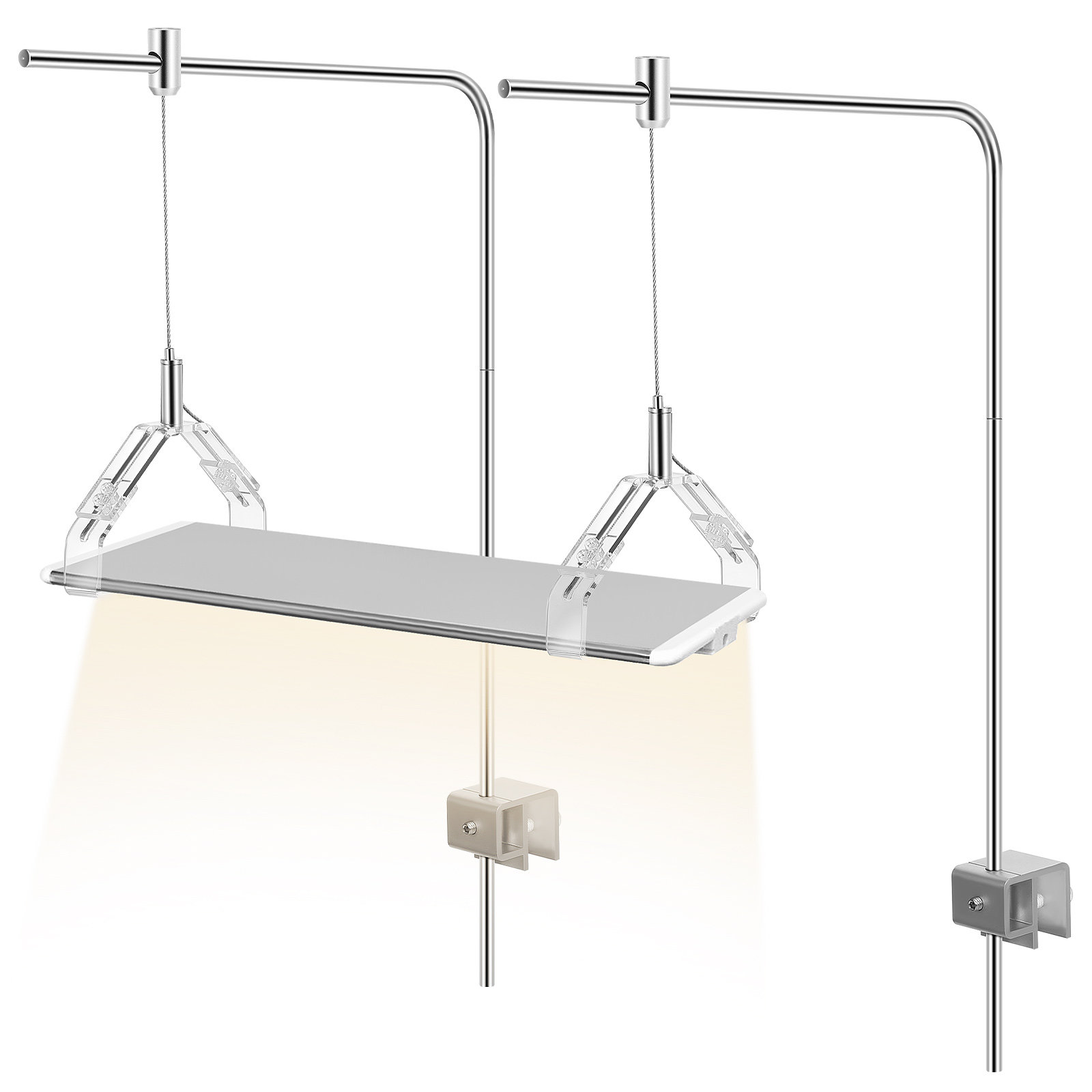Aquarium Fish Lamp - 2 szt. Uchwyty do lamp akwariowych,