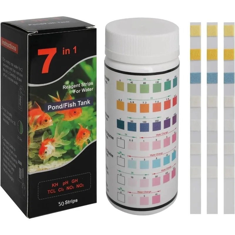Aquarium Fish Quality - Paski testowe do akwarium, zestaw do