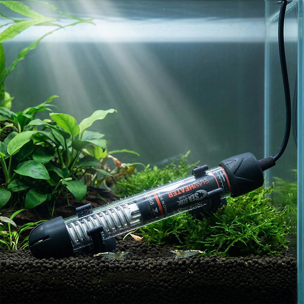 Aquarium Heater Submersible - Regulowany Termostat Grzałka do Akwarium Szklana