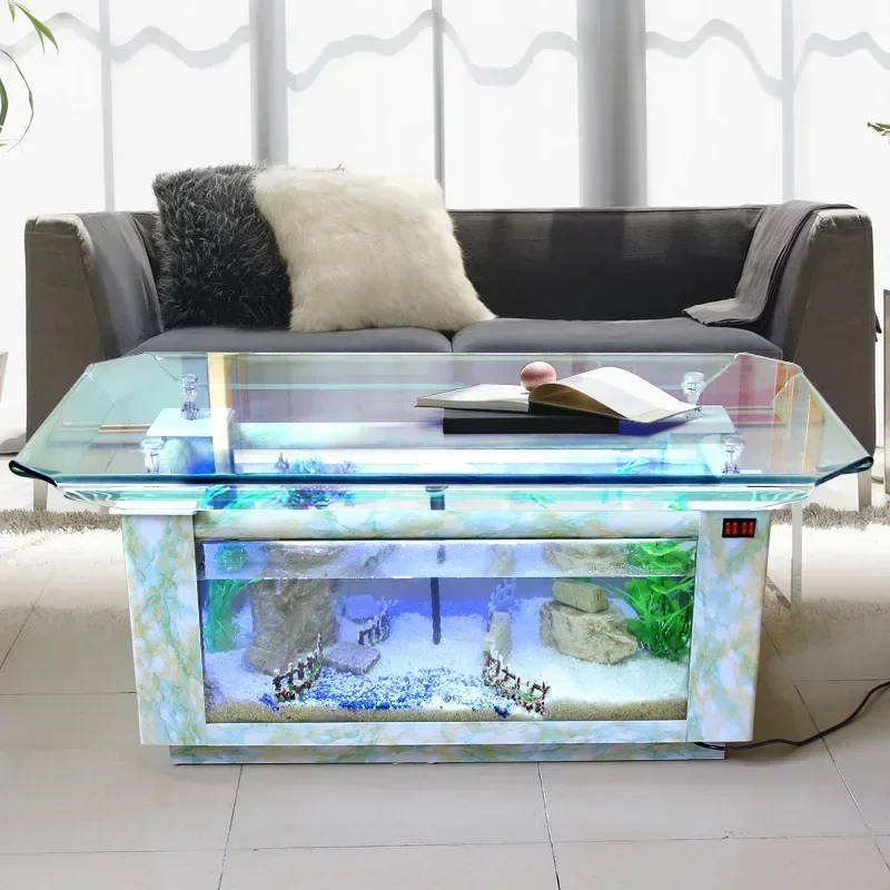 Aquarium Fish Rate - Wysokiej jakości akwarium na stoliku do