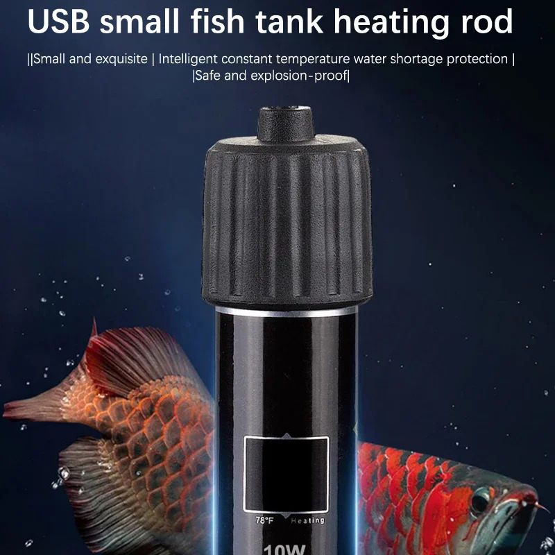 Aquarium Heater Submersible - Grzałka USB Mini do akwarium, 26