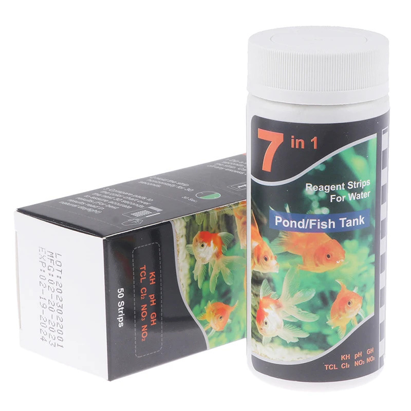Aquarium Fish Quality - Pasek testowy PH 7 w 1,