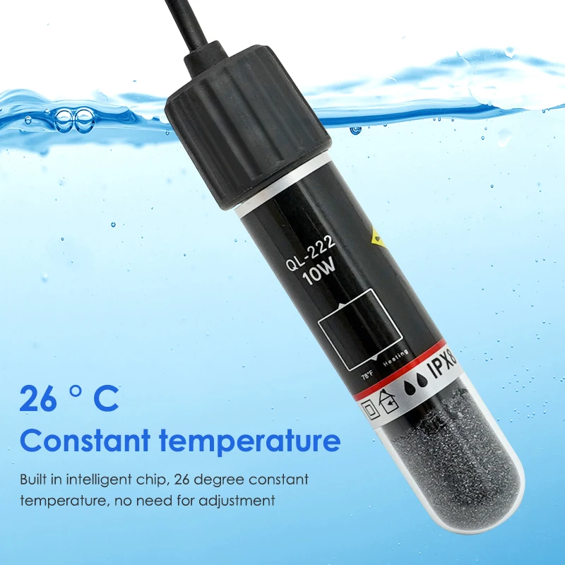 Aquarium Heater Submersible - Mini grzałka USB do akwarium dla