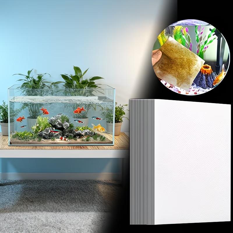 Aquarium Fish Yellow - Nowe arkusze filtrujące do akwarium, pochłaniające