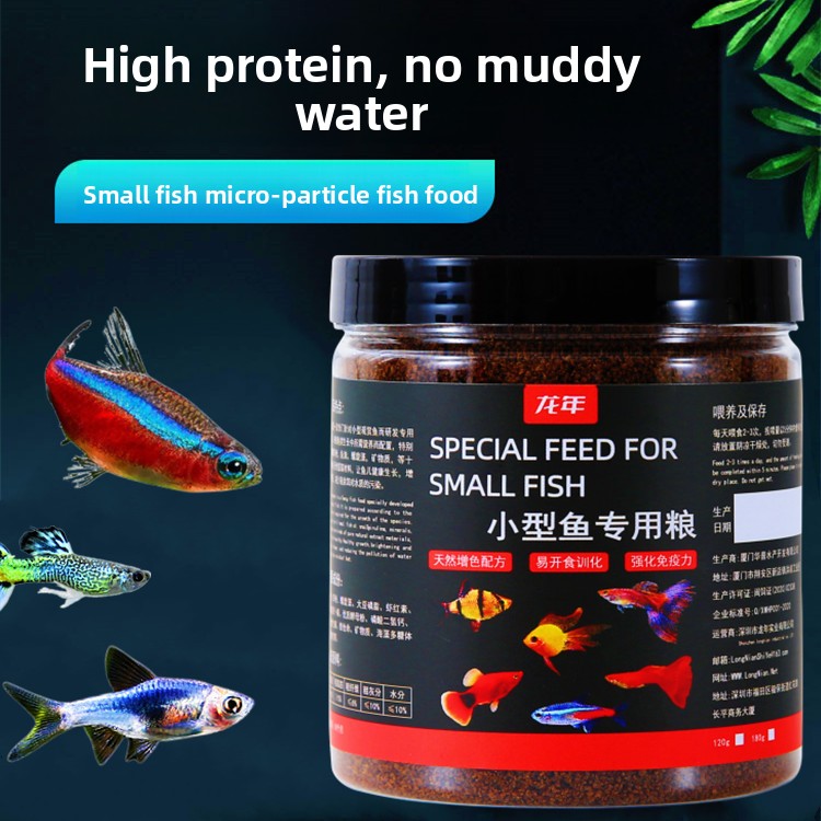 Aquarium Fish Danio - Karma dla ryb tropikalnych LONGNIAN -
