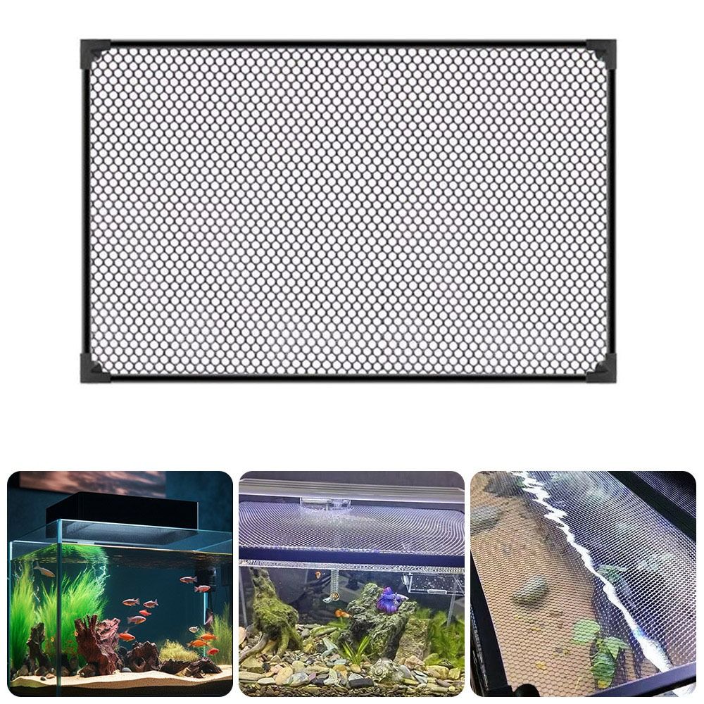 Aquarium Fish Net - Wytrzymała Magnetyczna Pokrywa Akwarium DIY Łatwa