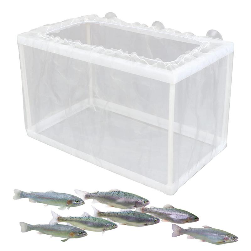 Aquarium Fish Net - Pudełko do hodowli ryb z zasysaniem,