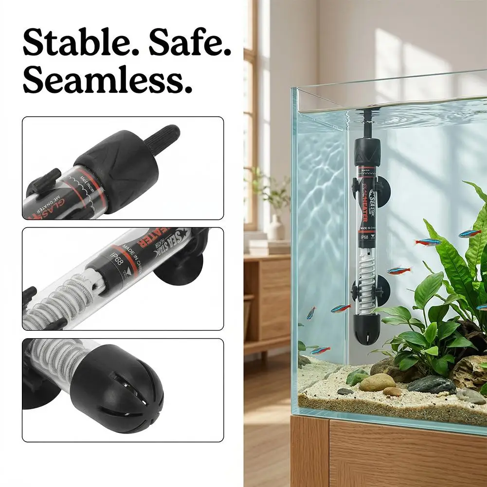 Regulowany grzałka do akwarium – Aquarium Heater Submersible recenzja i cena
