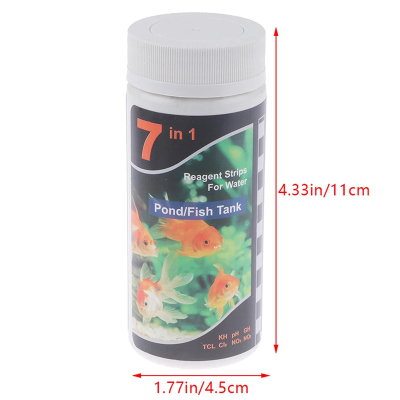 Pasek testowy PH 7 w 1, zestaw – Aquarium Fish Quality recenzja i cena