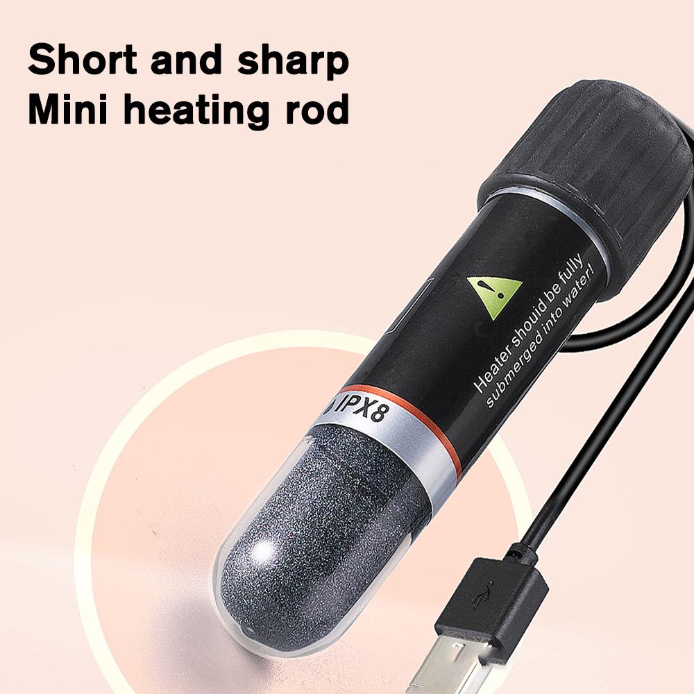Mini grzałka USB do małych akw – Aquarium Heater Submersible recenzja i cena
