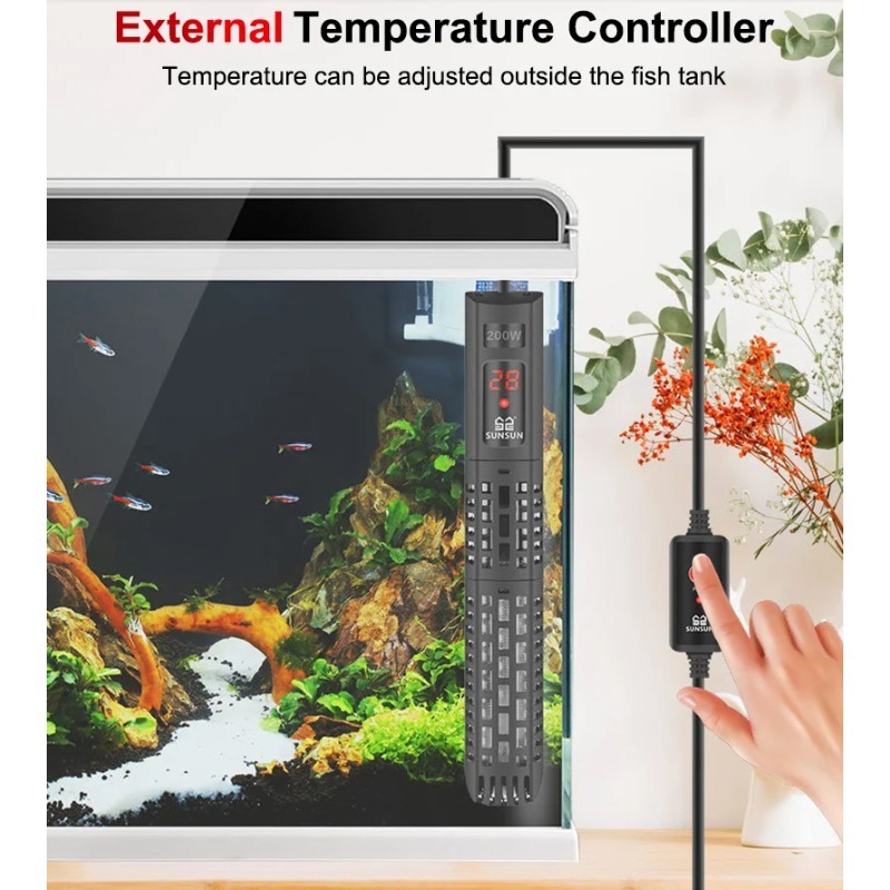 Podgrzewacz do akwarium z wyśw – Aquarium Heater Submersible recenzja i cena