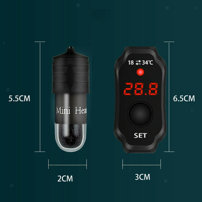 Mini akwarium podgrzewacz USB  – Aquarium Heater Submersible recenzja i cena