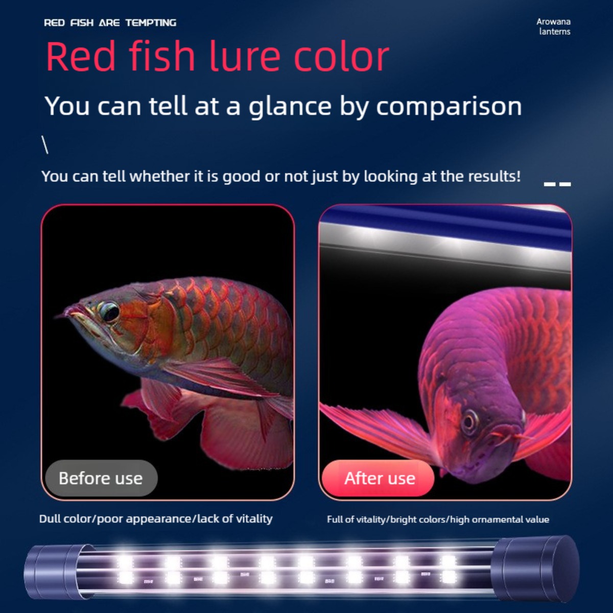 Lampa LED do akwarium 83 cm, p – Aquarium Fish Yellow recenzja i cena