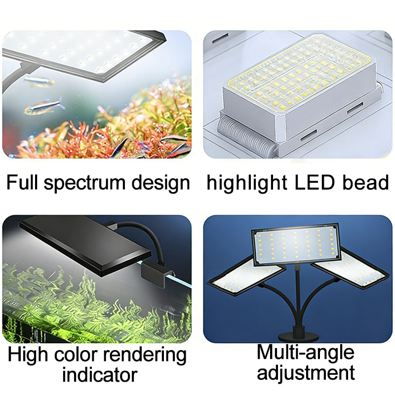 Akwarium, oświetlenie LED o pe – Aquarium Fish Lamp recenzja i cena