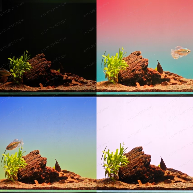 Czarny akrylowy panel oświetle – Aquarium Fish Light recenzja i cena