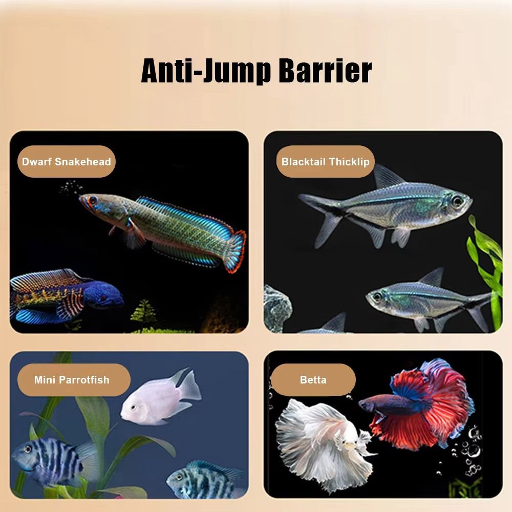 Wytrzymała magnetyczna pokrywa – Aquarium Fish Net recenzja i cena