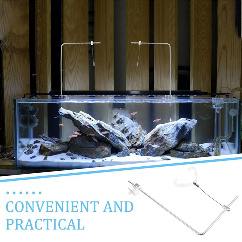 AB41-2 szt. Aluminiowy uchwyt  – Aquarium Fish Lamp recenzja i cena