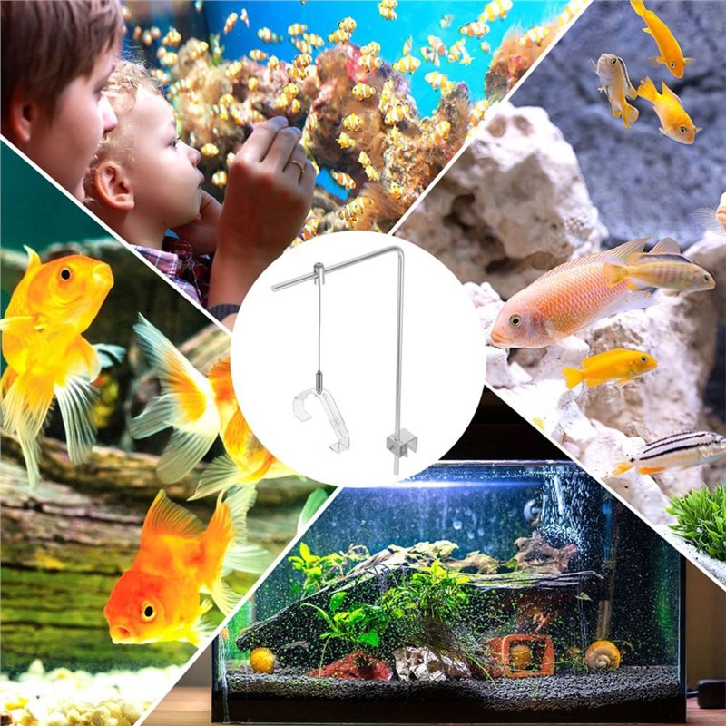 AB41-2 szt. Aluminiowy uchwyt  – Aquarium Fish Lamp recenzja i cena