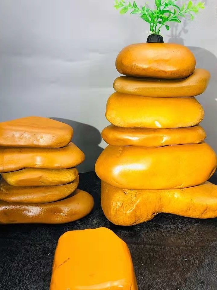Naturalny żółty kamień woskowy – Aquarium Fish Yellow recenzja i cena