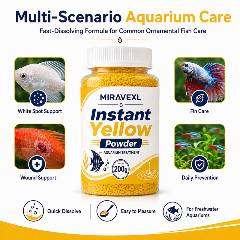 MIRAVEXL Szybko Rozpuszczalny  – Aquarium Fish Yellow recenzja i cena