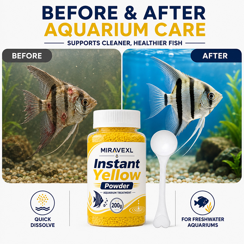 MIRAVEXL Szybko Rozpuszczalny  – Aquarium Fish Yellow recenzja i cena